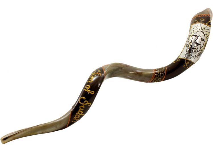 With trumpets and shop horns