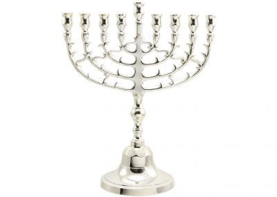 Silver Plated Hanukkah Menorah