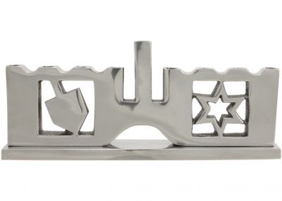 Pewter Chanukah Menorah