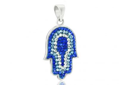 Ferido Setting Hamsa Pendant Silver 925 