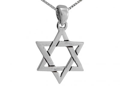 Polished Sterling Silver Disc Priestly Blessing Necklace