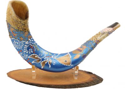 Decorated Ram's Horn Sofar