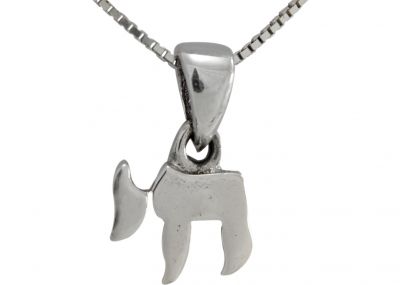 
Sterling Silver Disc Shema Necklace

