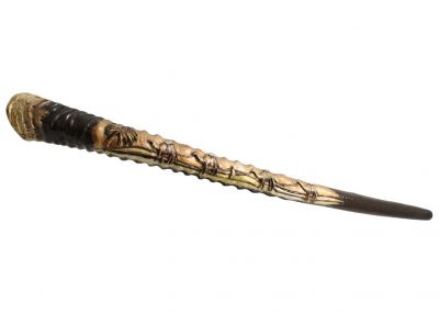 Engraved Yemenite Kudu Shofar by Andrey Sofin Grapevine
